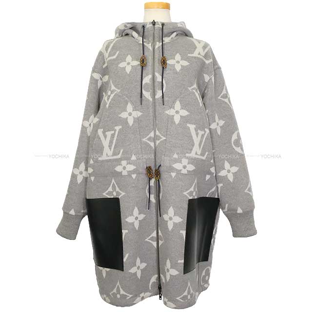LOUIS VUITTON グレー レインコート 44 LOUIS VUITTON ルイ・ヴィトン ブルゾン カシゴラ リバーシブル