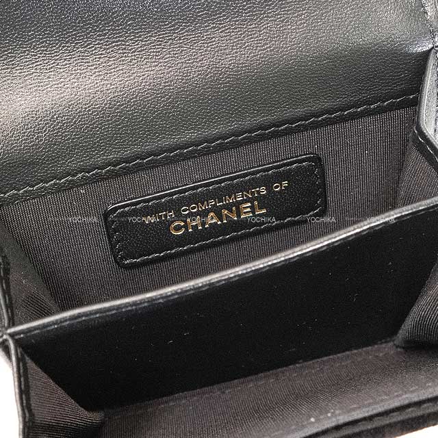 本日限定セール　CHANEL ブラック ケース 絶対欲しい激レア】☆CHANEL☆バニティケース☆ソーブラック (CHANEL