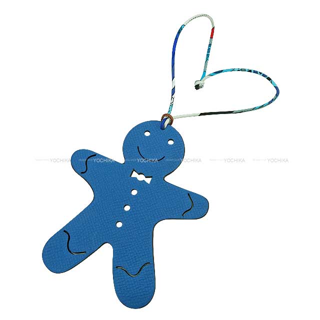 未使用品✨HERMES バッグチャーム プティアッシュ ジンジャーブレッドマン HERMES エルメス バッグチャーム プティアッシュ ジンジャーブレッド