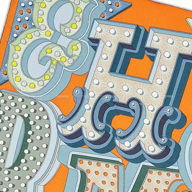 HERMES エルメス スカーフ カレ45 ガヴロッシュ エルメス