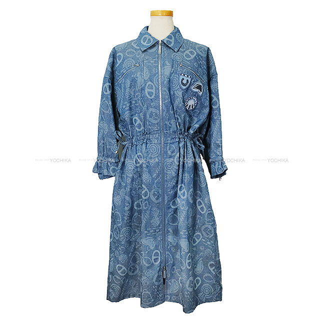 HERMES エルメス ワンピース ドレス シャツ コート キャンディ