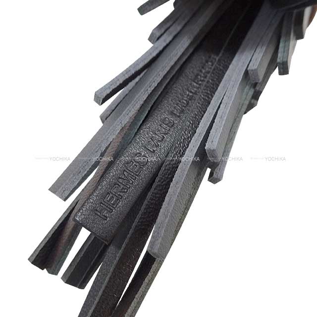 HERMES エルメス バッグチャーム シュエット フクロウ 黒 (ブラック