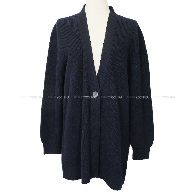 2024年AW HERMES エルメス カーディガン レディース 一つボタン