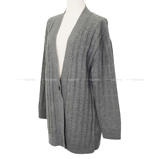 2021年AW HERMES エルメス カーディガン レディース 一つボタン