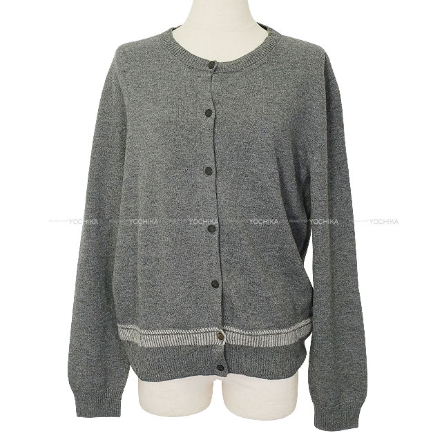 渋谷並木橋店】2016年秋冬 HERMES エルメス カーディガン H刺繍