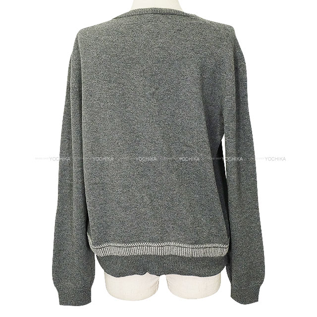 エルメスカーディガン 2023年秋冬 HERMES エルメス カーディガン エトリエ 刺繍 セリエボタン