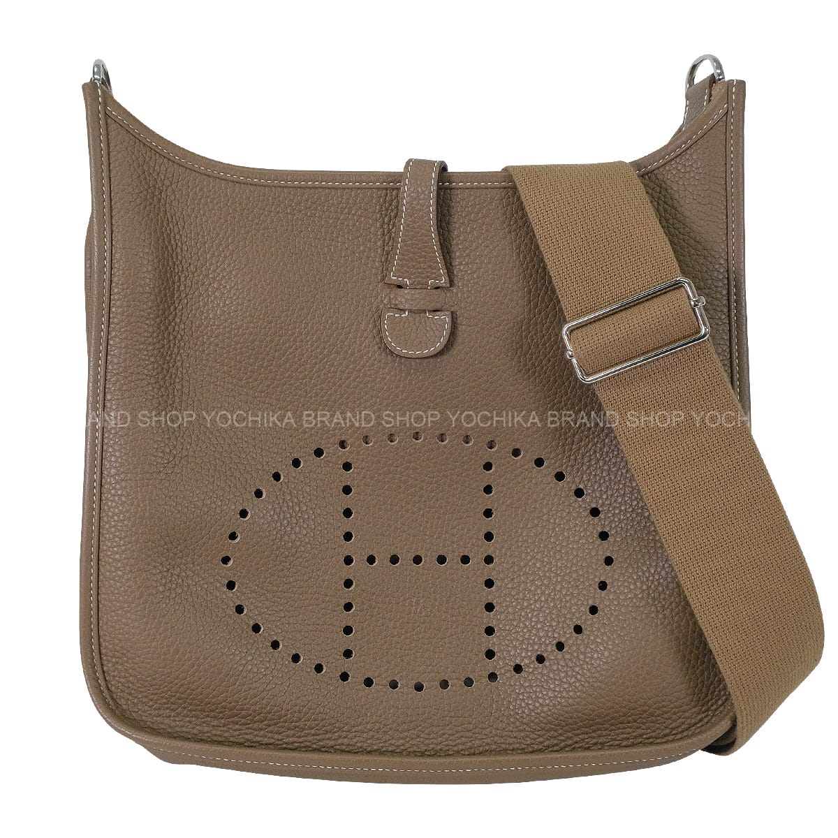 エルメス HERMES エブリン3 PM ショルダーバッグ トリヨンクレマンス エトゥープ A刻印 美品 バッグ 駅南やまご質店オンラインショップ / エルメス エヴリン3 PM 29
