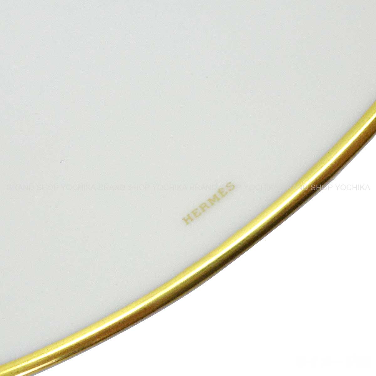 HERMES エルメス 皿 デザートプレート カオルミ キウイフルーツ マルチ