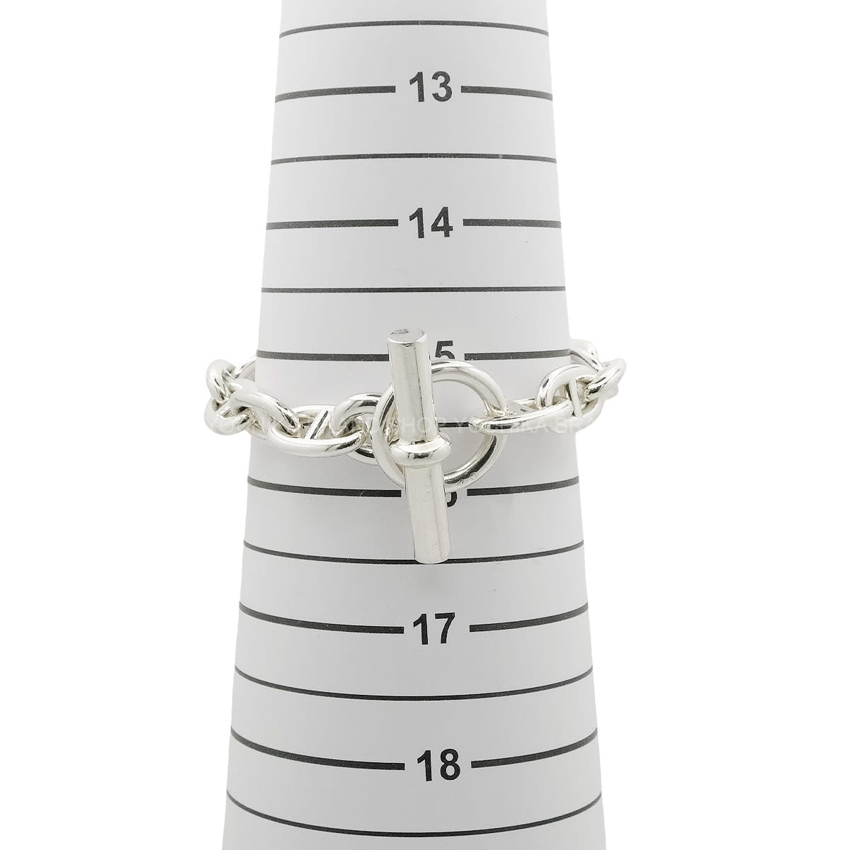 渋谷並木橋店】HERMES エルメス ブレスレット シェーヌダンクル MM 15