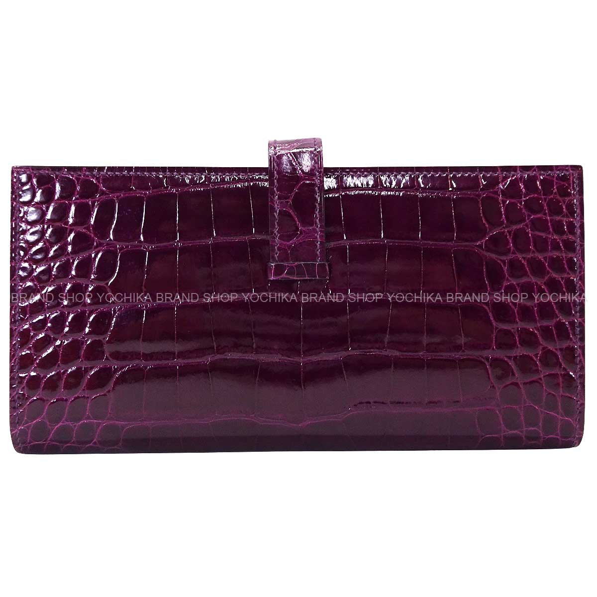 渋谷並木橋店】HERMES エルメス 長財布 ベアンスフレ カシス