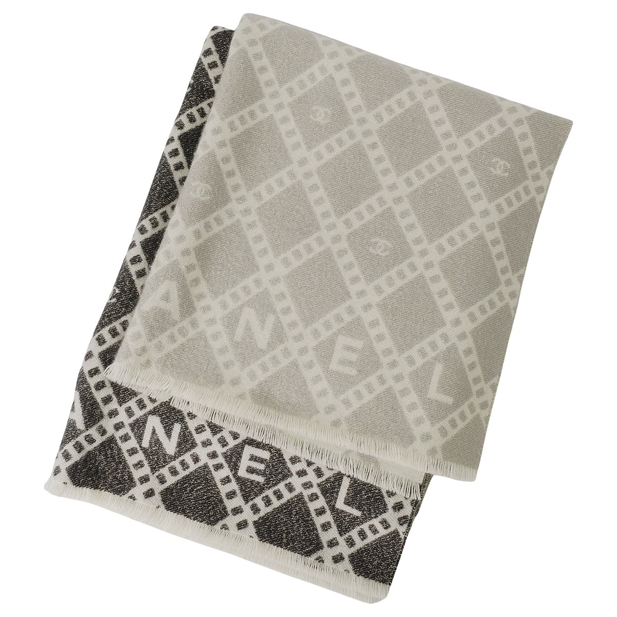 2024年秋冬限定 CHANEL シャネル マフラー 大判 リバーシブル