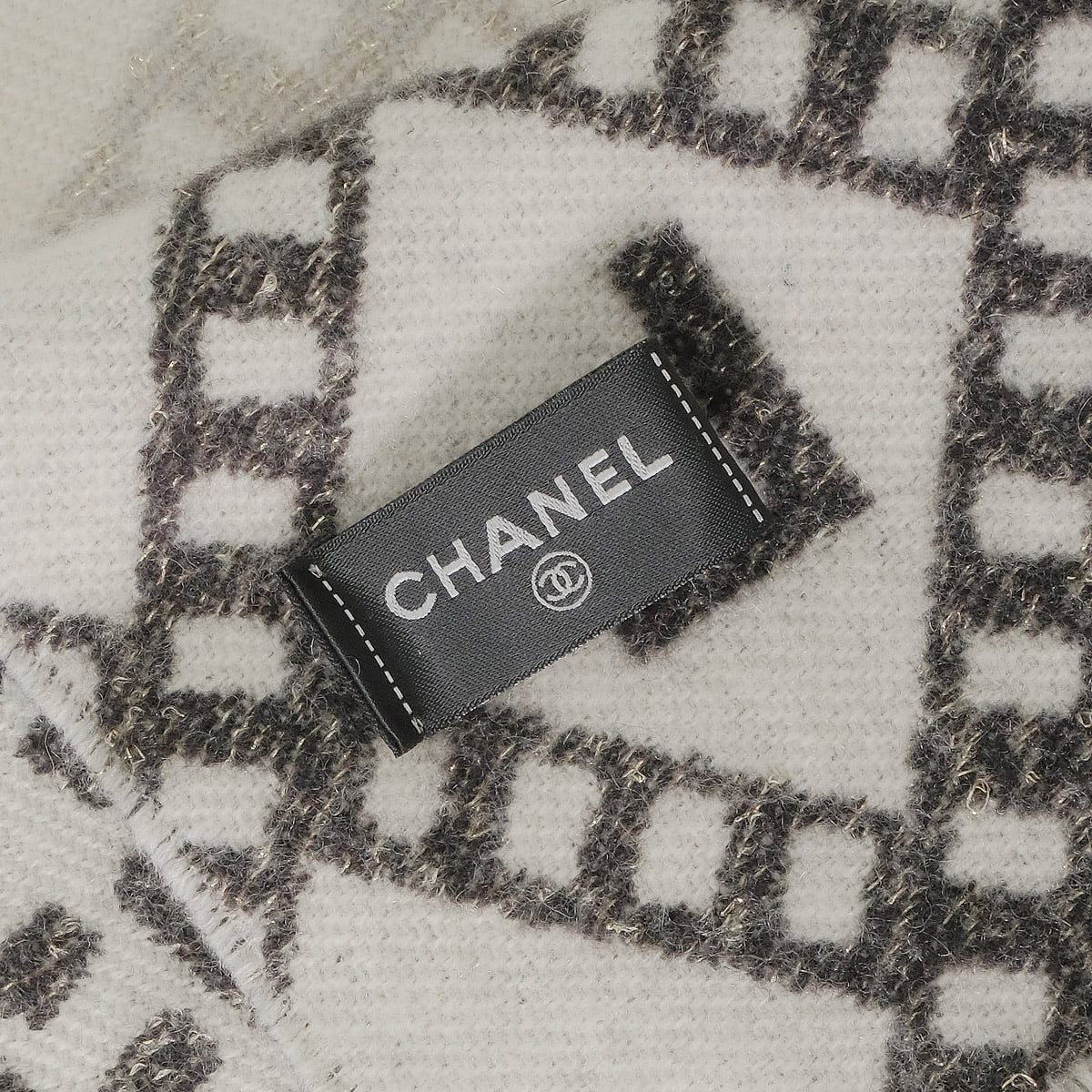 2024年秋冬限定 CHANEL シャネル マフラー 大判 リバーシブル