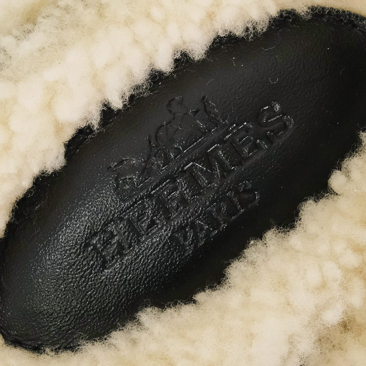 HERMES エルメス サンダル ミュール サンダル オズ ケリー バックル 黒