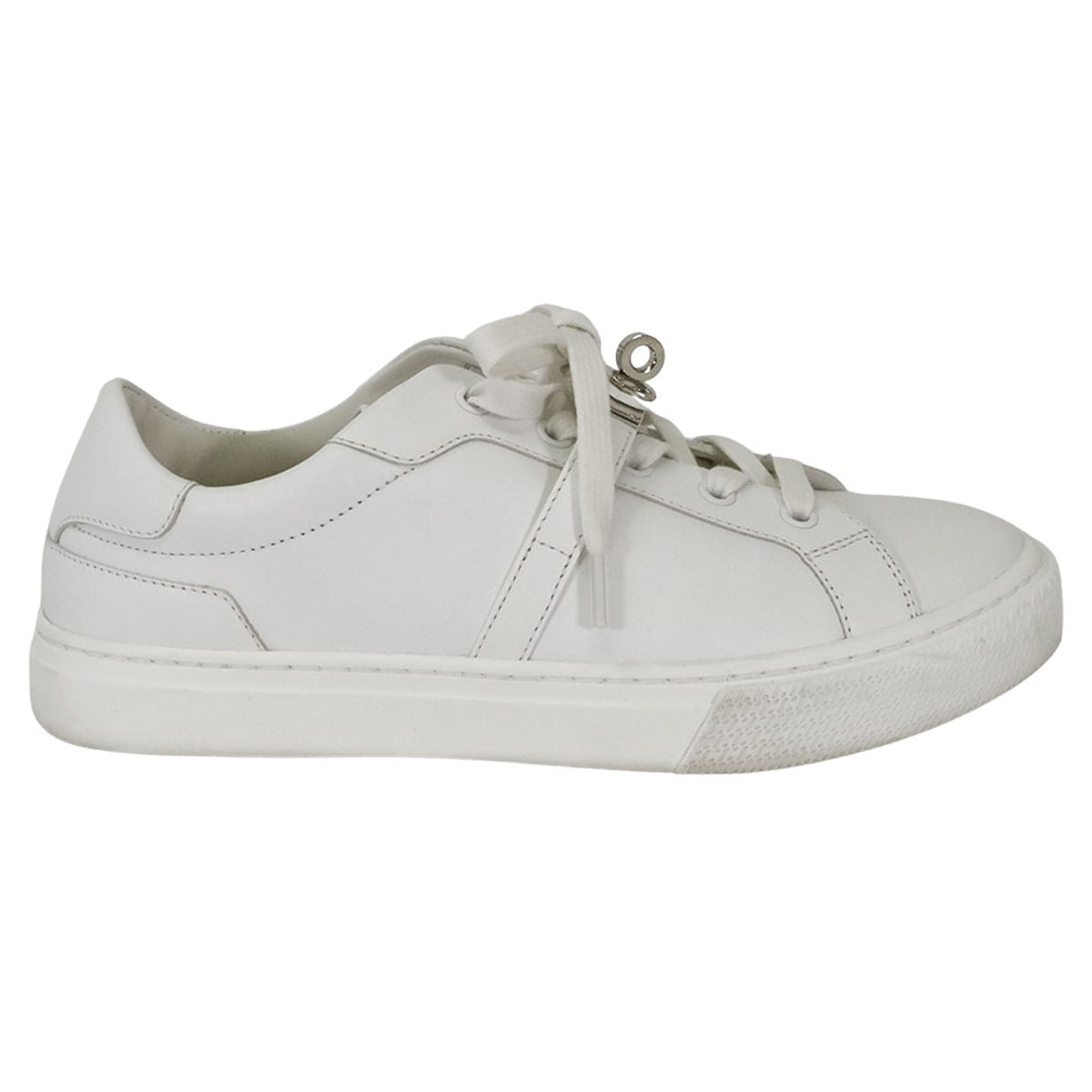 HERMES エルメス 靴 スニーカー デイ 白 (ホワイト) カーフ #37