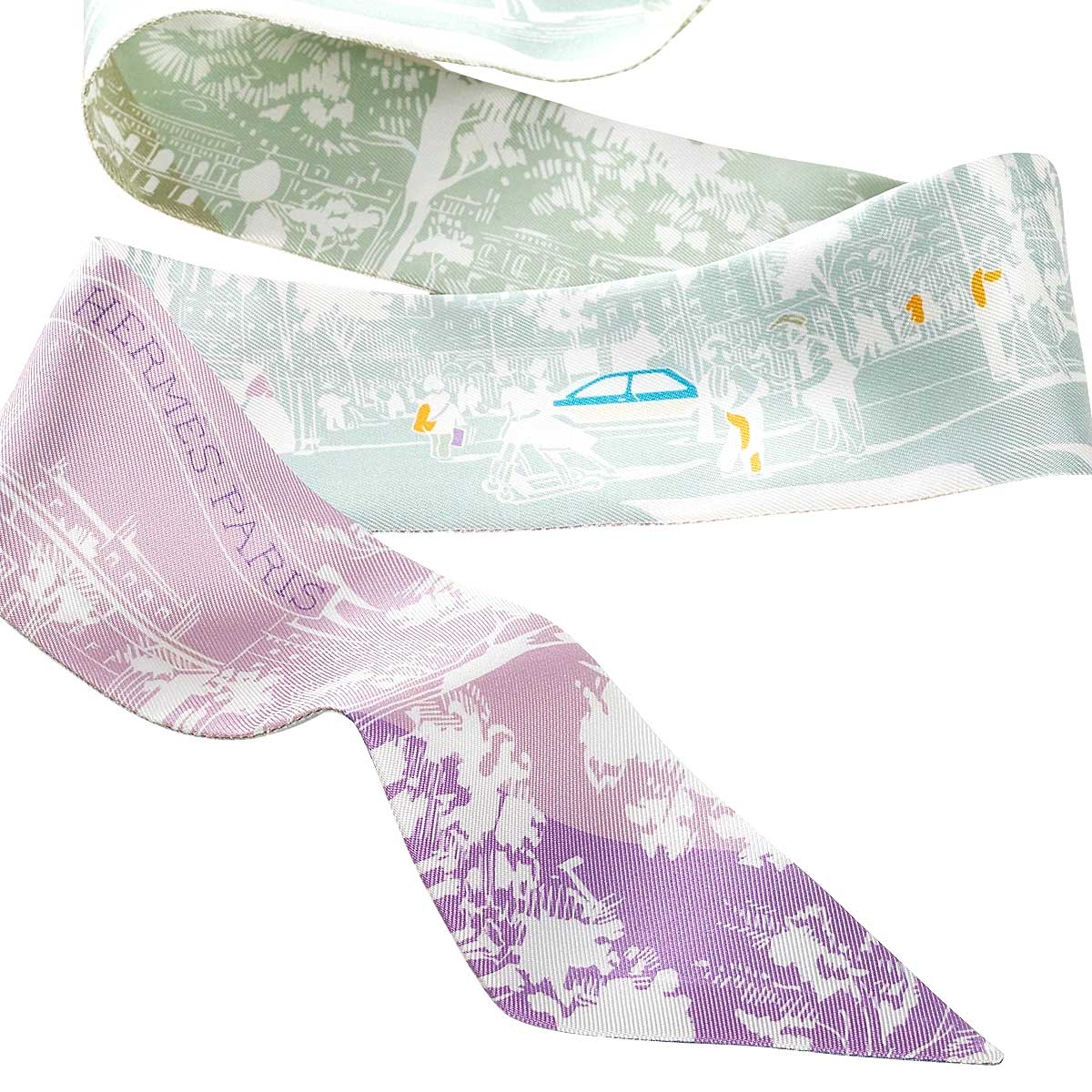 2026年春夏 HERMES エルメス スカーフ ツイリー ブールヴァールの陰