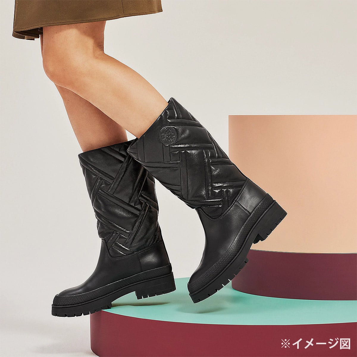 2022年秋冬 HERMES エルメス ブーツ フジ FUJI エクスリブリスパッチ