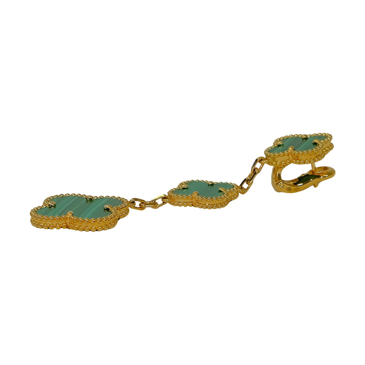 【商談中】Van Cleef ＆ Arpels ヴァンクリーフ&アーペル　K18YG マジックアルハンブラ ピアス　新品同様　正規品　VCAR Van Cleef & Arpels ヴァンクリーフ＆アーペル ピアス マジック