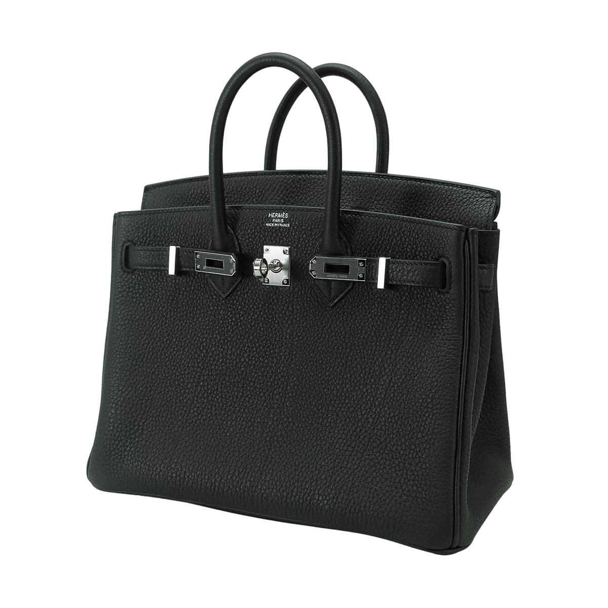 HERMES エルメス ハンドバッグ バーキン25 黒 (ブラック) トゴ