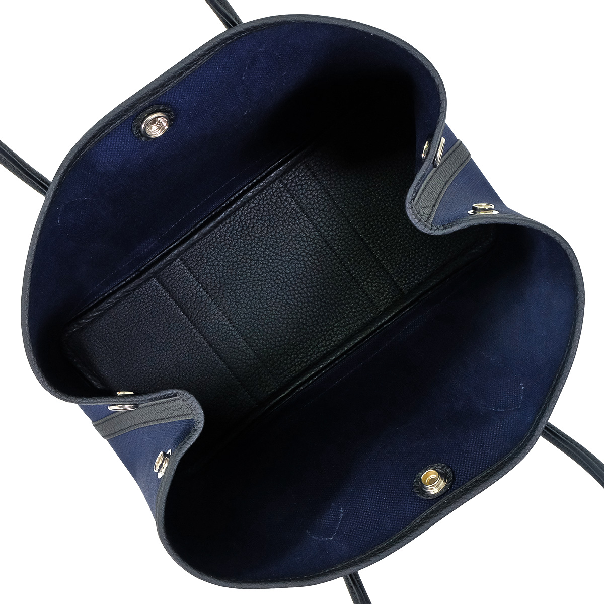 HERMES エルメス トートバッグ ガーデンパーティ 30 TPM ブルーマリン