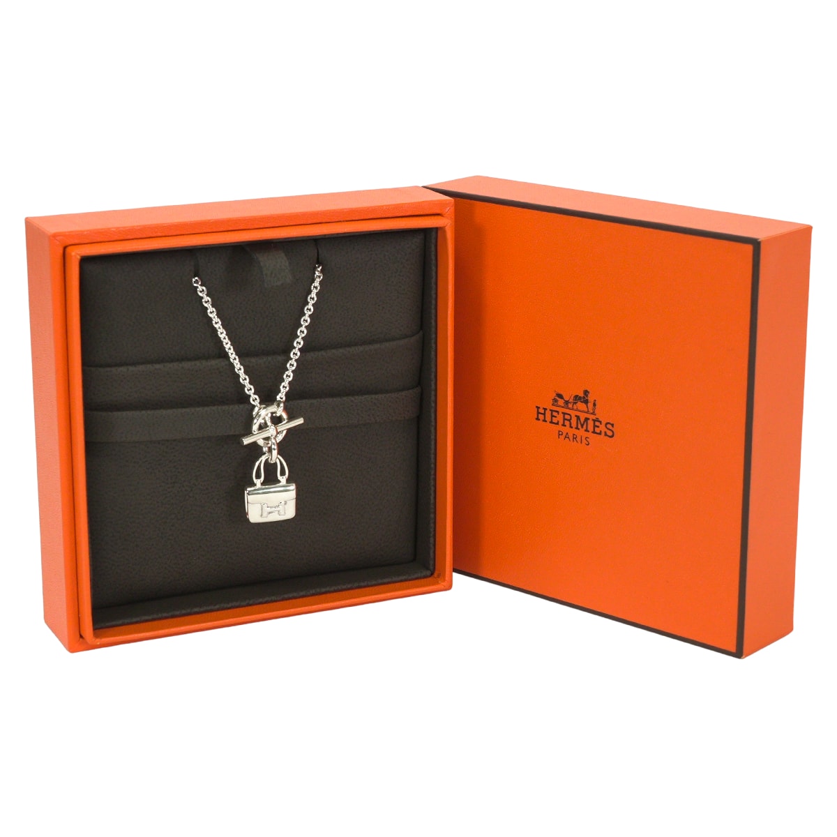 HERMES エルメス ネックレス アミュレット コンスタンス ペンダント