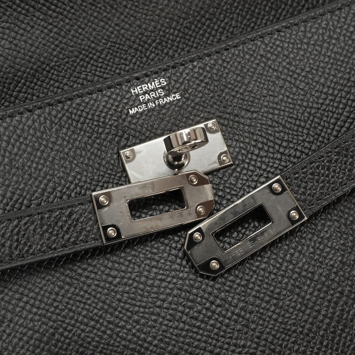 HERMES エルメス 長財布 ケリーウォレット ロング クラシック 黒