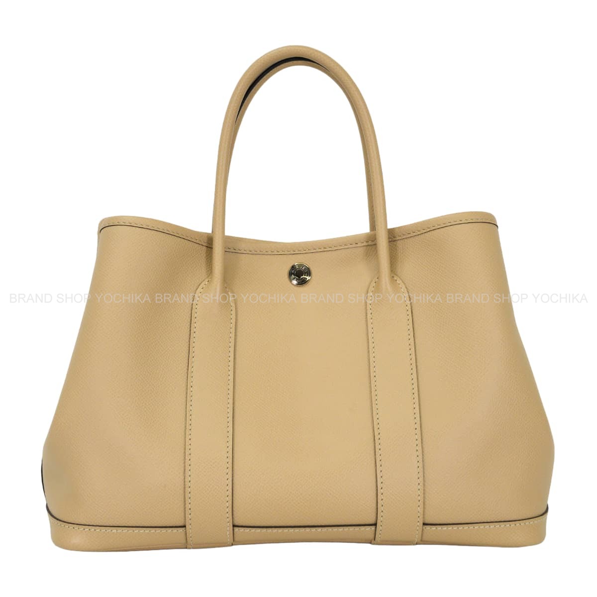 【HERMES】エルメス　ガーデンパーティ tpm 30 トレンチ　A刻印 HERMES エルメス トートバッグ ガーデンパーティ 30 TPM トレンチ