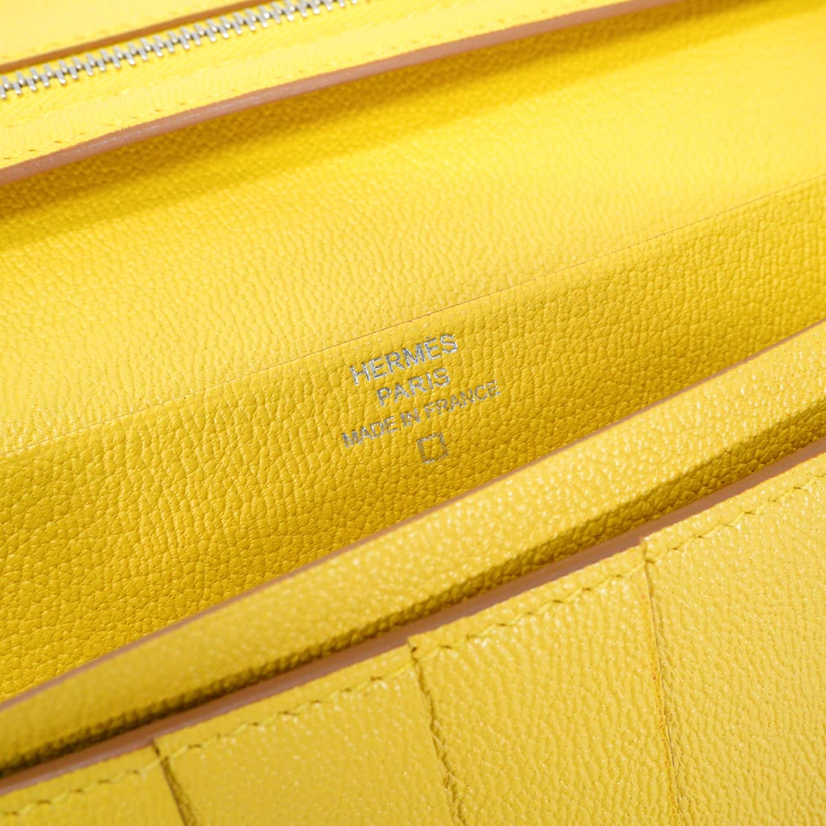 HERMES エルメス 長財布 ベアンスフレ ミモザ クロコダイル