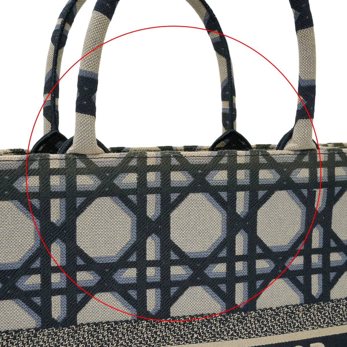Dior ディオール トートバッグ ブックトート マクロカナージュ/エン