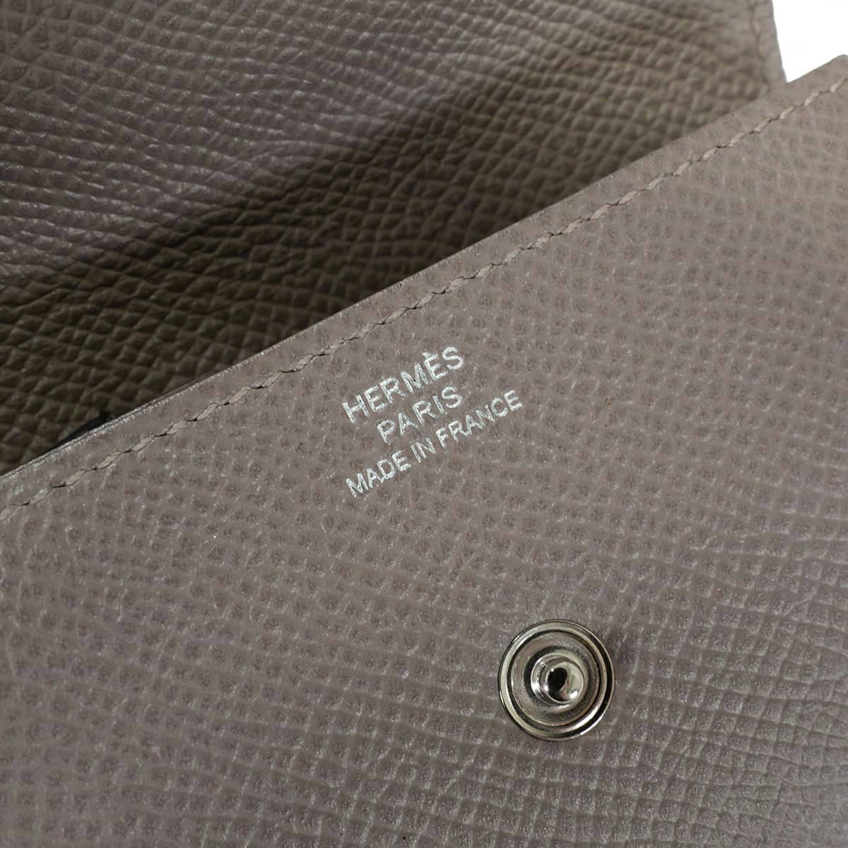 HERMES エルメス コインケース ルヴァンキャトル グリアスファルト
