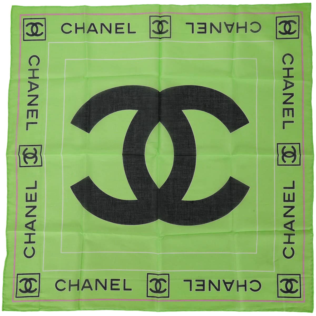 渋谷並木橋店】CHANEL シャネル スカーフ バンダナ スカーフ ココ