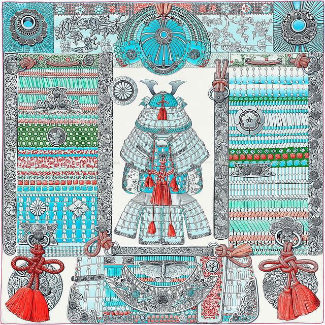 HERMES エルメス ショール カレ140 