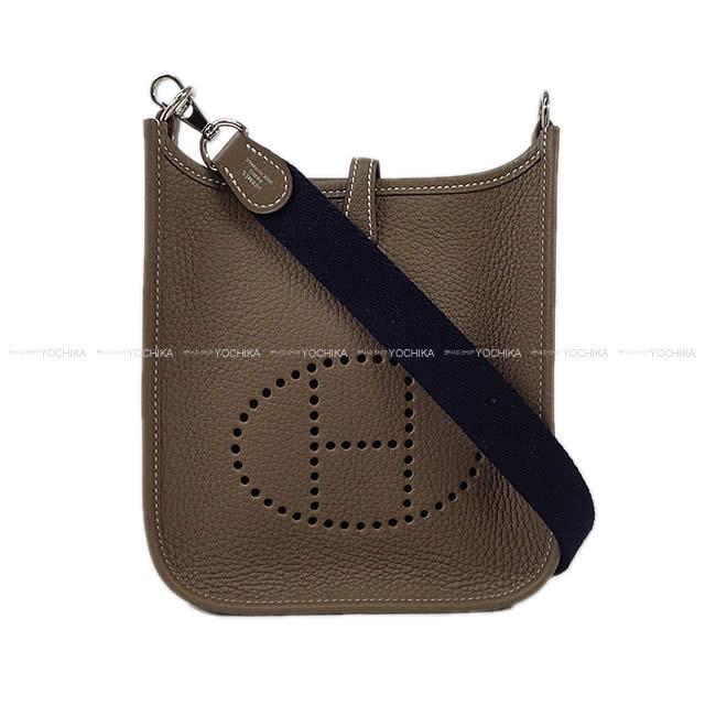 HERMES エルメス エヴリン 16 TPM アマゾン ショルダーバッグ エトープXブルーインディゴ