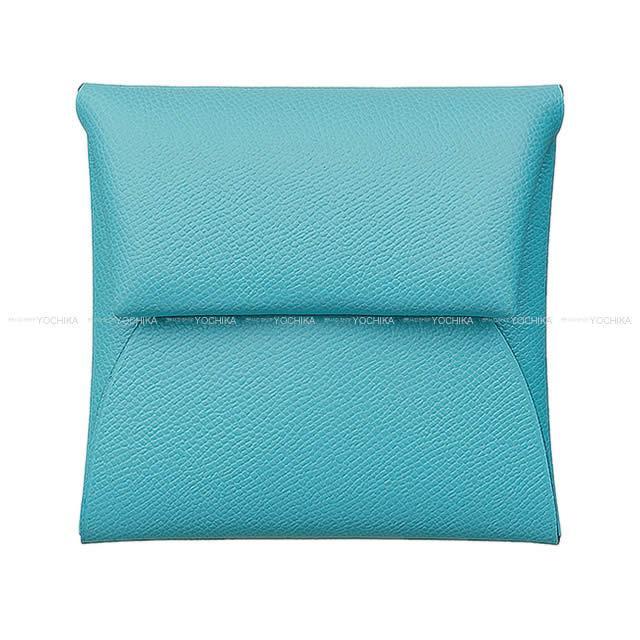 HERMES エルメス コインケース バスティア ヴェールティシアン(ヴァートタイタン) シェーブル シルバー金具 新品未使用