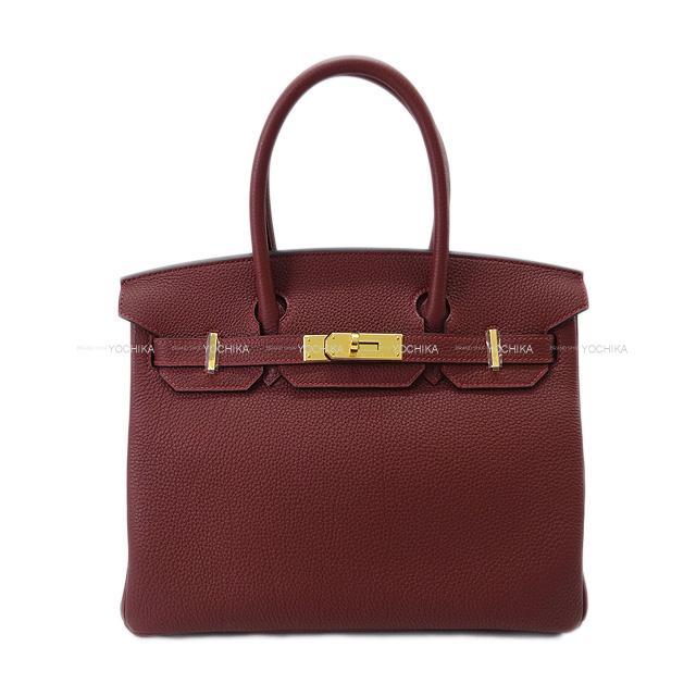 HERMES エルメス ハンドバッグ バーキン30 ルージュアッシュ